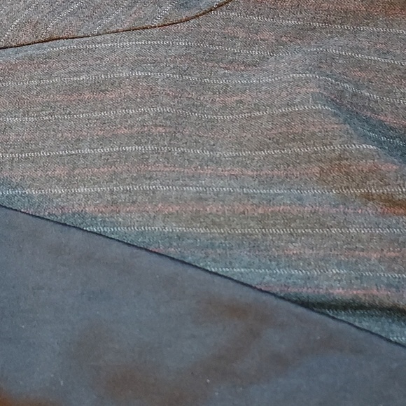 Glamour x Lane Bryant charcoal pinstripe duster jacket sz 14/16 14 16 - Picture 5 of 6